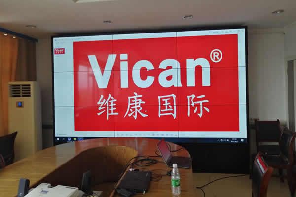 科技展廳引進(jìn)液晶拼接屏顯示系統(tǒng)，提高品味與檔次