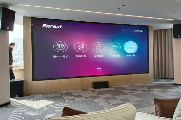 直播室背景墻設(shè)計，可以使用LED顯示屏嗎